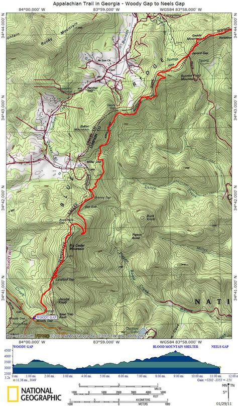 Explore The Appalachian Trail With Topographic Maps World Map Colored Continents