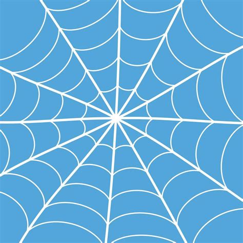 Spiderman Web Fondo Azul