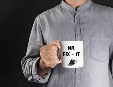 Mr Fix It Mr Fix It Mug Unique Coffee Mugs Cool Mugs Etsy