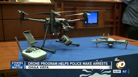 Chula Vista Police Drone Program Helps Lead To Arrests