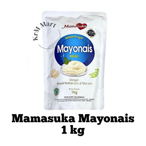 Jual Mamasuka Mayonais Kg Original Mayo Mayonnaise Mayones Salad