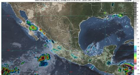 La Jornada Prevén fuertes lluvias en varios estados del país