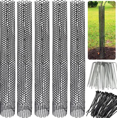 Amazon Yowlieu Mesh Tree Trunk Protectors Pack Inches Tree