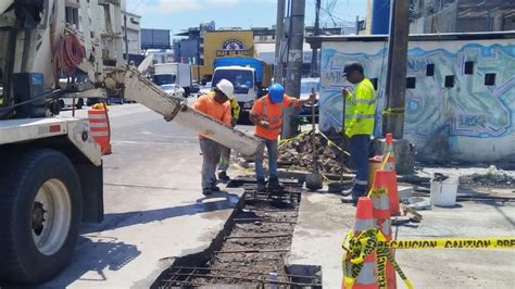 Calles de Panamá con avance 55 22 en corregimientos de Calidonia y