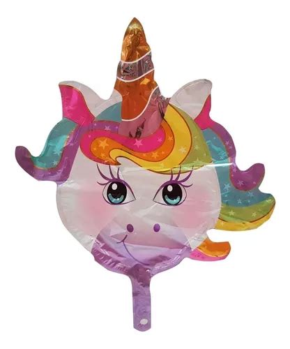 Globos Metalicos Unicornio 10 Piezas Fiestas 14 Pulgadas Cuotas Sin