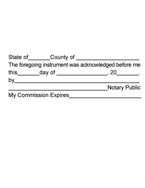 Notary Acknowledgement Stamp, This High-quality Notary Stamp ...