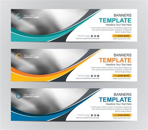 Free Banner Html Templates (4) - TEMPLATES EXAMPLE | TEMPLATES EXAMPLE | Website banner design ...