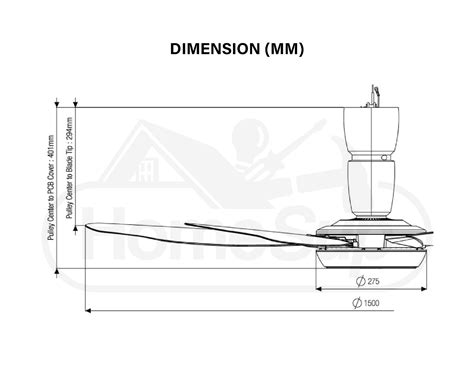 Kdk Ceiling Fan K Y C V Touch Series Blades Remote Control Type