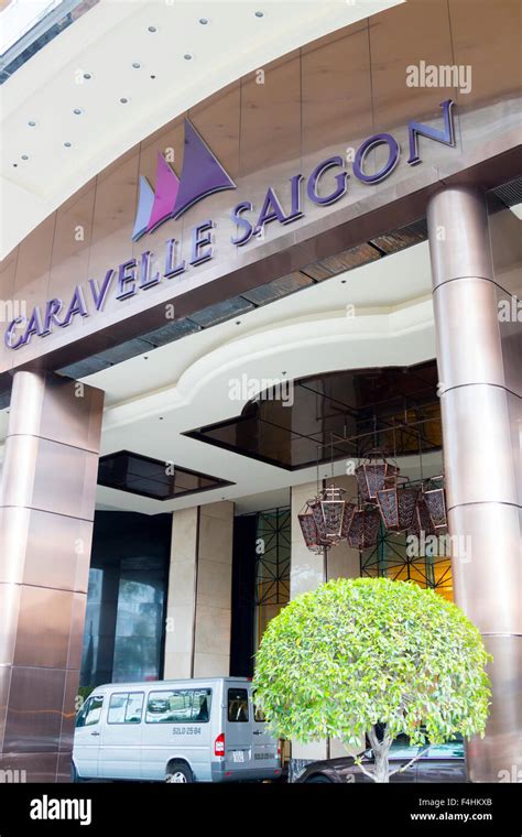 Hotel Caravelle Saigon In Ho Chi Minh City Centre Vietnam Stock Photo