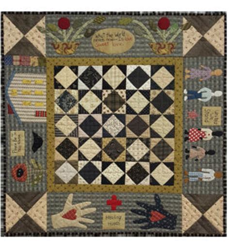 Primitive Quilt Pattern The Year Twenty Twenty By Norma Whaley Of