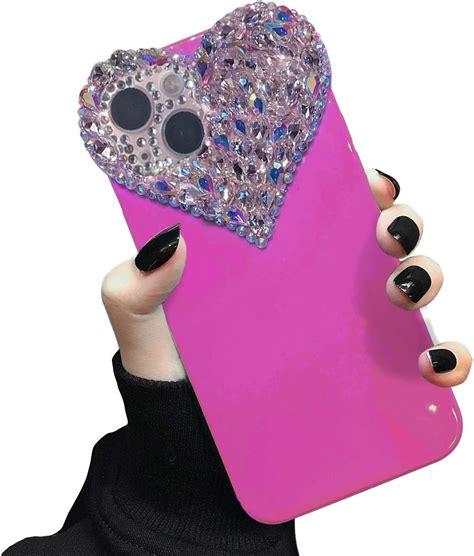 Yuetsky Glitter Case For Iphone 15 Plus 6 7” Cute Sparkle