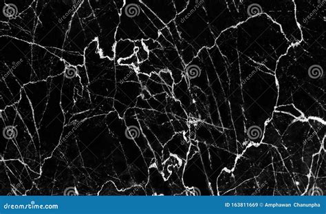 Marble Black Vein Texture Dark Color With White Line Natural Patterns