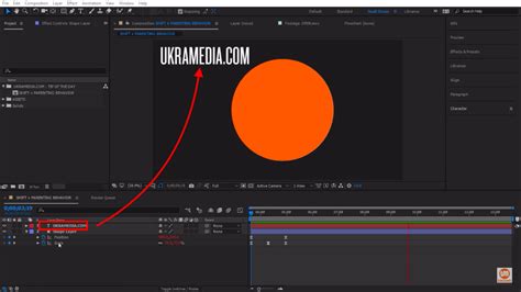 Text Layer In After Effects Ukramedia