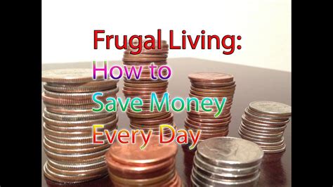 Save Money Every Day In 2 Easy Ways Frugal Living Youtube