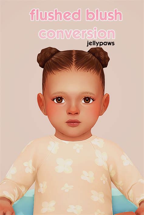 Flushed Blush Conversion JellyPaws On Patreon Sims 4 Body Mods Sims