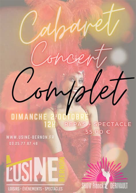 D Jeuner Cabaret Concert L Usine Bernon