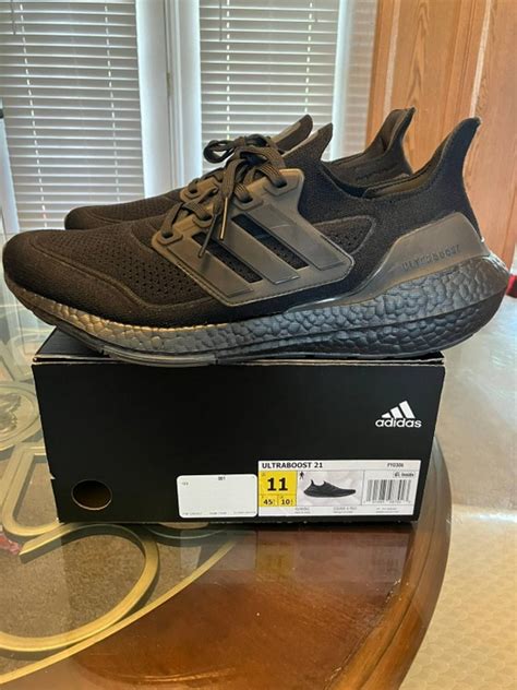 Adidas UltraBoost 21 “Triple Black” | Grailed