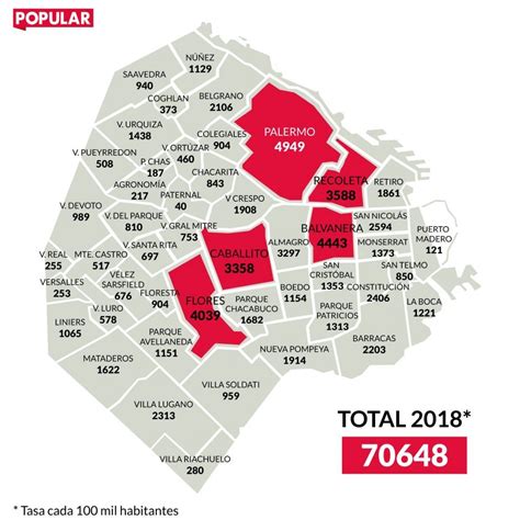 Mapa Del Delito 2018 Los Robos Crecieron Un 3 En La Ciudad De Buenos