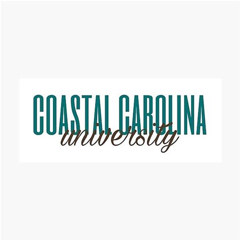 "Coastal Carolina University 2" Photographic Print by Asmith13 | Redbubble