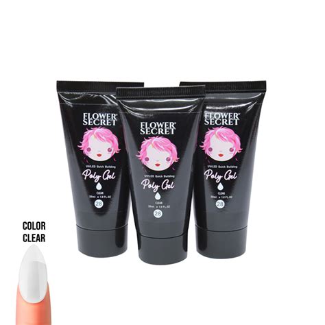 POLIGEL PARA UÑAS COLOR CLEAR Xian Zhu