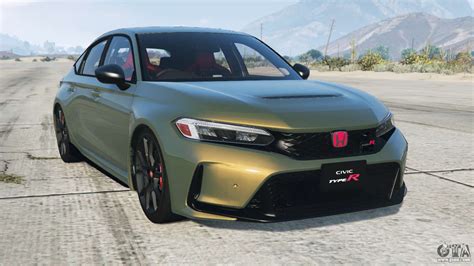 Honda Civic Type R Mineral Green Add On For Gta