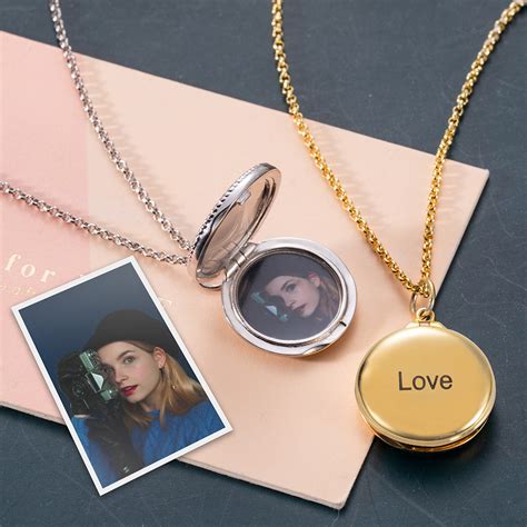 Collier Photo Personnalis Avec Gravure Pour Cadeau Obtenircollierprenom