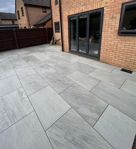 20mm Outdoor Porcelain Paving Kandla Grey Morgan Supplies Gloucester