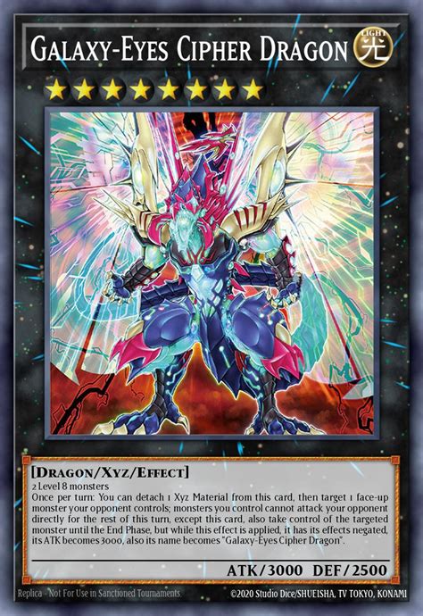 Galaxy Eyes Cipher Dragon Yu Gi Oh Card Database Ygoprodeck