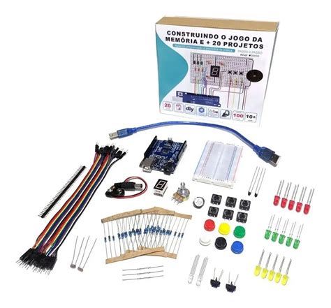 Kit Robotica Iniciante Para Arduino Construindo O Jogo Da Mem Ria Pra