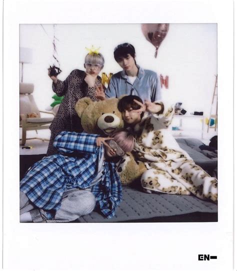 Enhypen Maknae Line And Sunghoon Polaroid