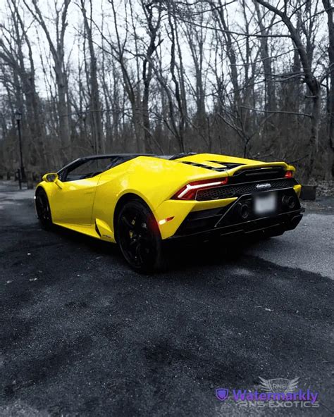 Lamborghini Huracán Evo Spyder Yellow Rns Exotics