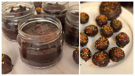 Trending Chocolate Truffle Jars In Kadai Chocolate Cake Pops No