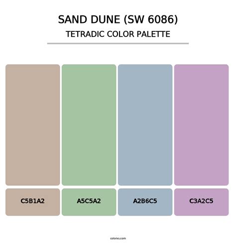 Sherwin Williams Sand Dune Sw 6086 Paint Coordinating Colors And