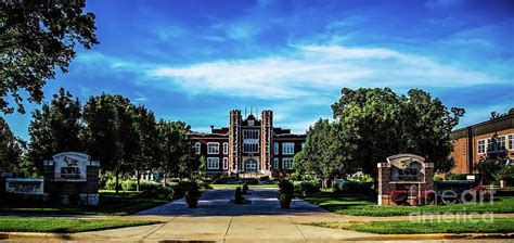 Kansas Wesleyan Campus Photograph by Jon Burch Photography - Fine Art ...