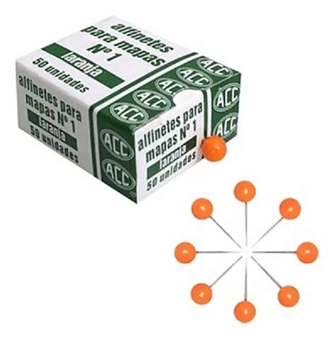 Alfinete Para Mapa Acc Laranja Unidades Parcelamento Sem Juros