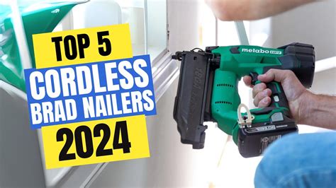 Best Cordless Brad Nailers 2024 Which Cordless Brad Nailer Should You Buy In 2024 Youtube