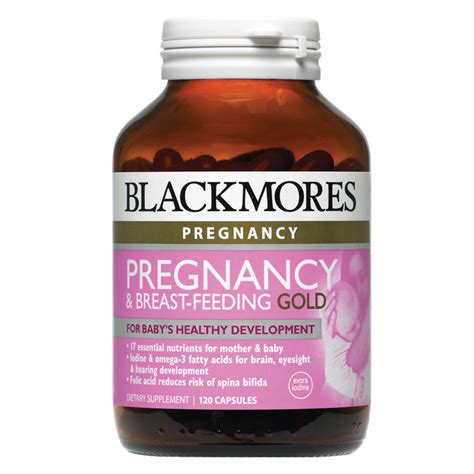 Buy Blackmores Pregnancy And Breastfeeding Gold 120 Capsules Online At