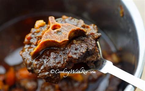 Amazing Stewed Oxtail Oxtail Stew Recipe Kitchen Organization Tips