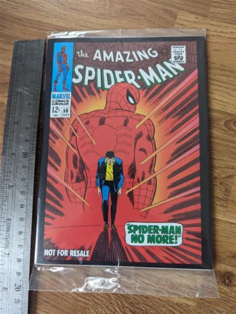 THE AMAZING SPIDER-MAN "Spider-Man No More!" Mini Comic - Sealed £9.95 ...