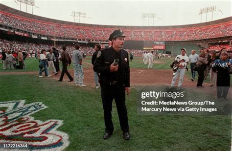 Candlestick Park Earthquake Photos and Premium High Res Pictures ...