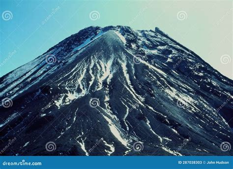 Typical Dormant Volcano Stock Photography CartoonDealer 85867094