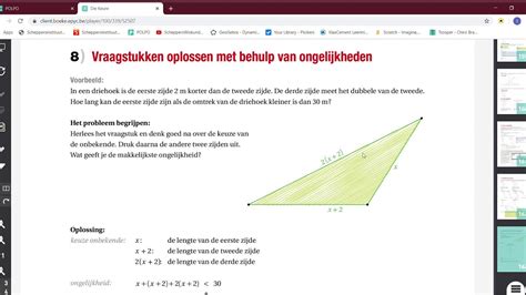 Ec Vraagstukken Oplossen Met Ongelijkheden Youtube