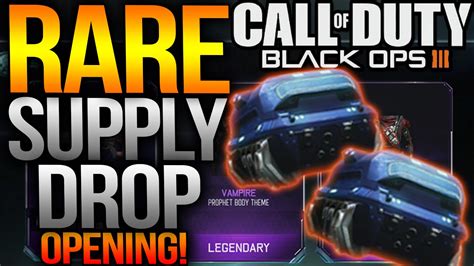 BLACK OPS 3 DOUBLE RARE SUPPLY DROP OPENING RARE SUPPLY DROP