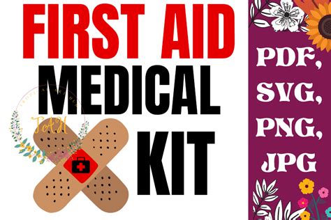 First Aid Kit Svg Vector File Graphic By Tropical Art Hub · Creative