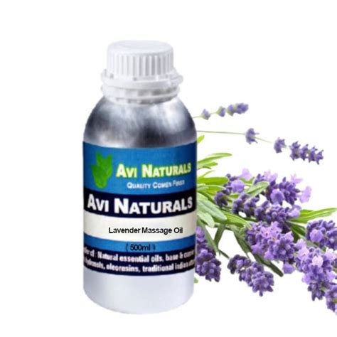 Lavender Massage Oil Avi Naturals