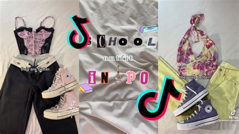 Back To School Outfit Inspo Tiktok Compilation Youtube