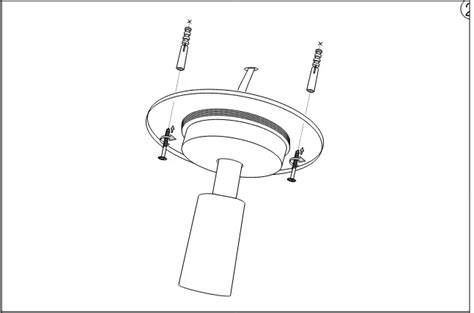 Ideal Lux Pl D Mapa Bianco Ceiling Lamp Instruction Manual