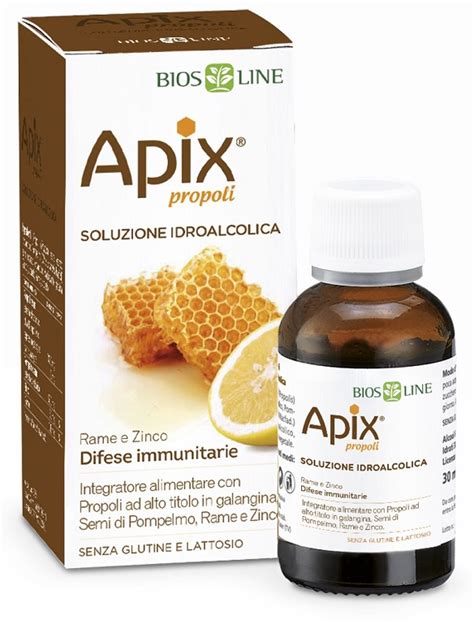 BIOSLINE APIX PROPOLI SOLUZIONE IDROALCOLICA 30 ML La Tua Farmacia Di