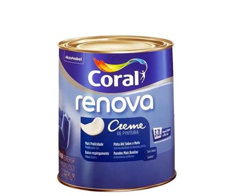 Tinta Acr Lica Coral Premium Renova Ml Branco Tinta Para Parede