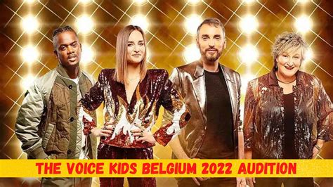 The Voice Kids Belgium 2023 | Online Audition & Registration